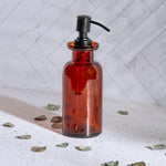 Lotion and Soap Dispenser Amber