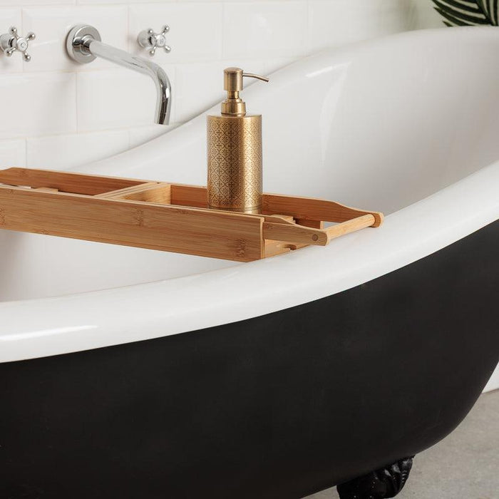 Lotion & Soap Dispenser - Textured Brass-Bathroom Accessories