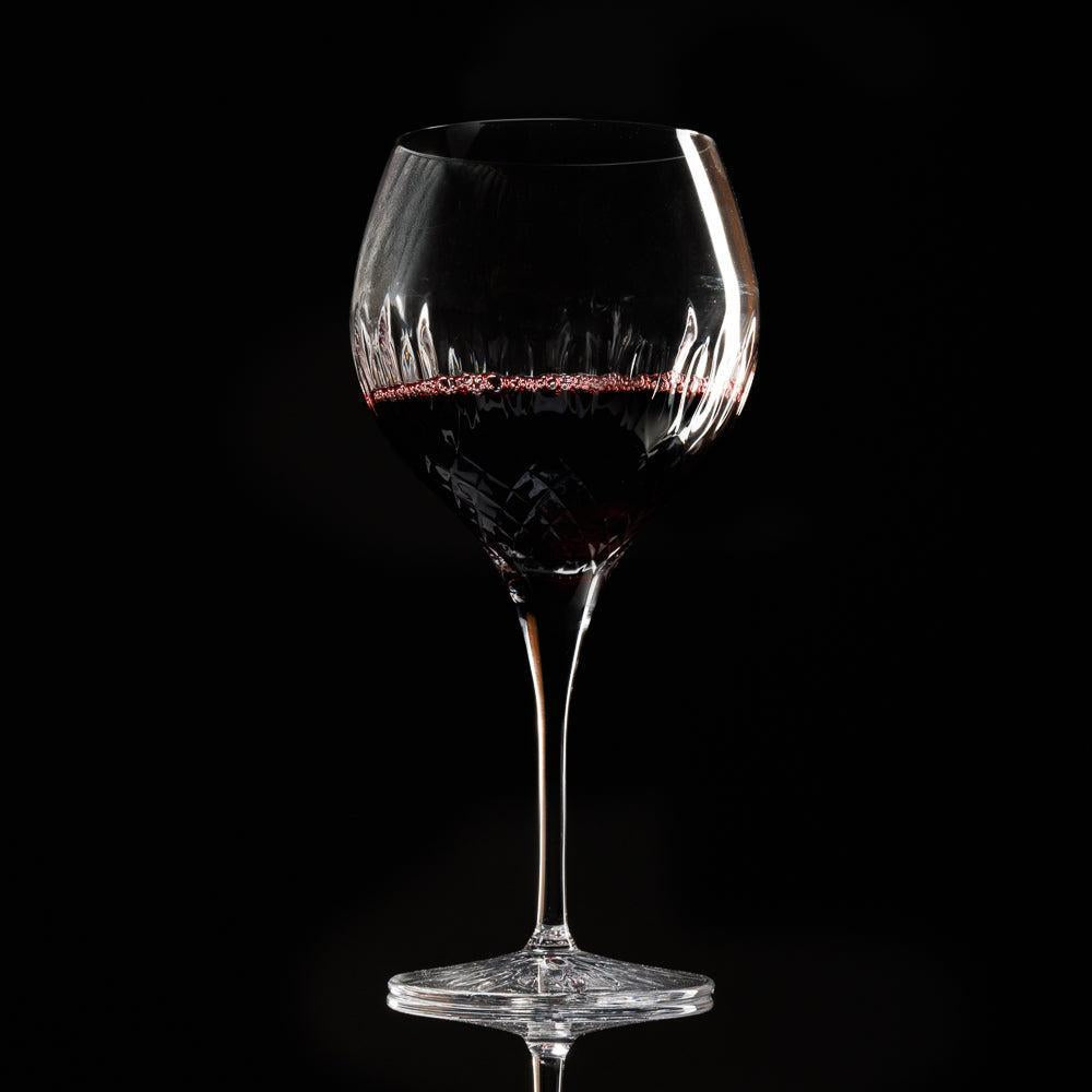 Luigi Bormioli Diamante Crystal Gin Glasses Set of 4-Glassware