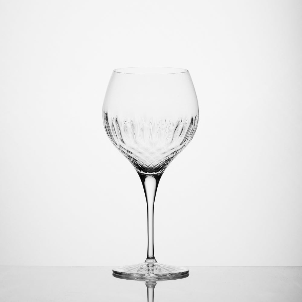 Luigi Bormioli Diamante Crystal Gin Glasses Set of 4-Glassware