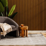 Luxe Aura Rabbit Faux Fur Carpet Greige