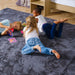 Luxe Rabbit Faux Fur Carpet - Charcoal