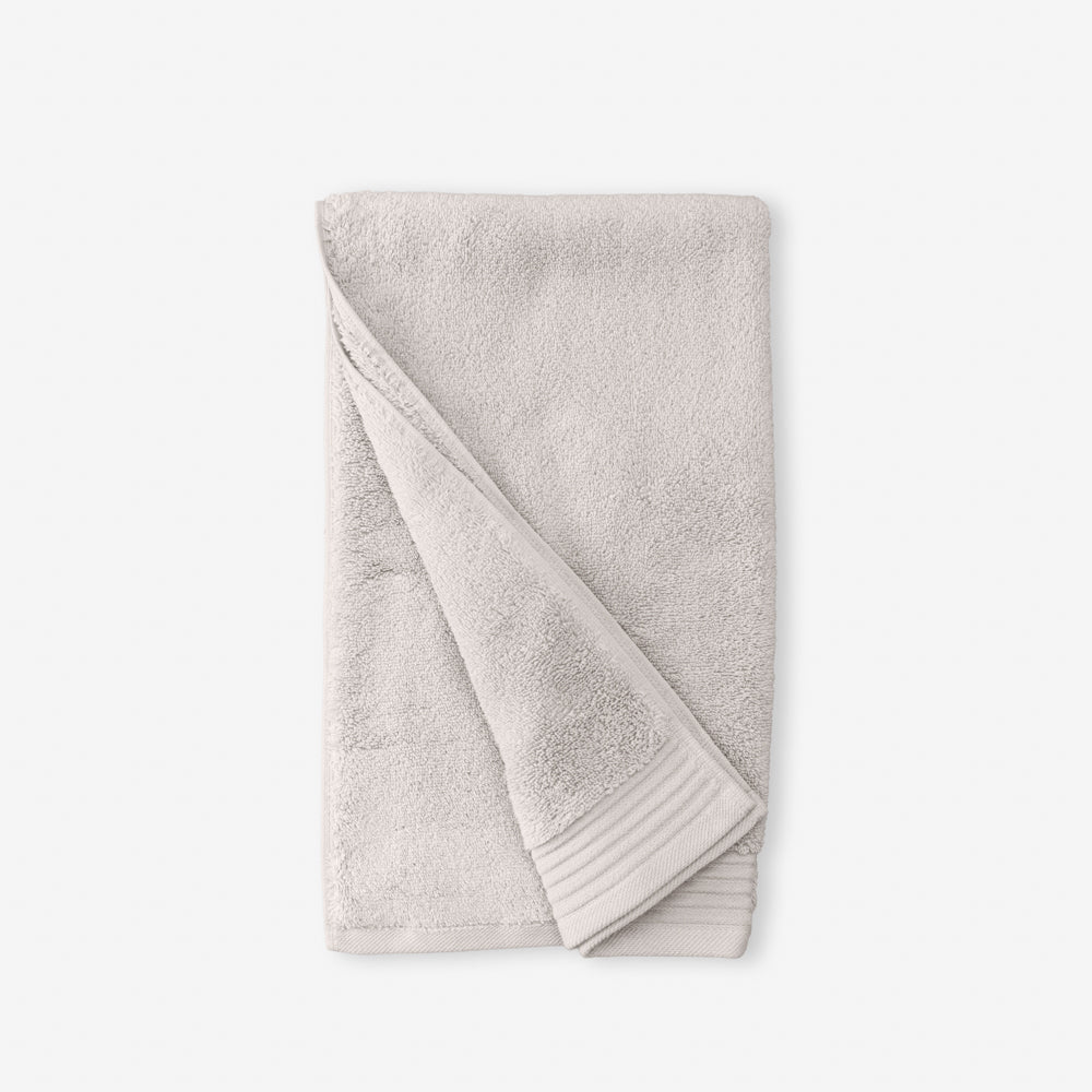 Luxury Egyptian Cotton Zero Twist Towel Light Grey-Towels