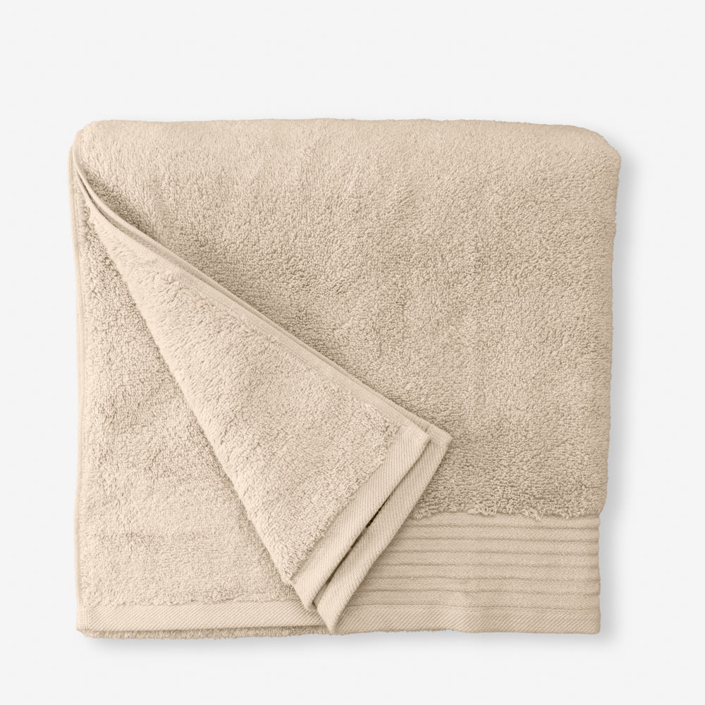 Luxury Egyptian Cotton Zero Twist Towel Mushroom-Towels