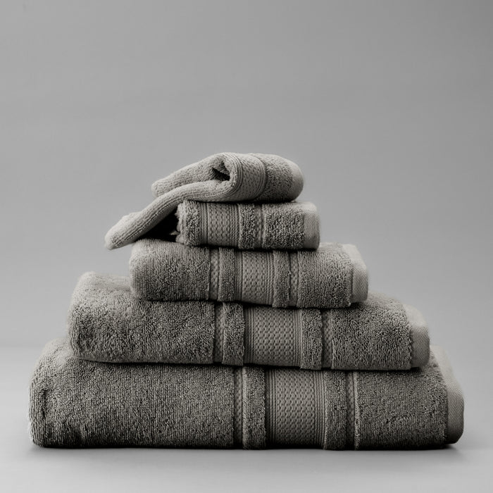 Luxury Egyptian Cotton Towel Steel Grey ((WIP))-Towels
