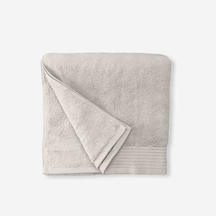 Luxury Egyptian Cotton Zero Twist Towel Light Grey-Towels