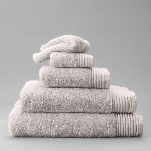 Luxury Egyptian Cotton Zero Twist Towel Light Grey ((WIP))-Towels