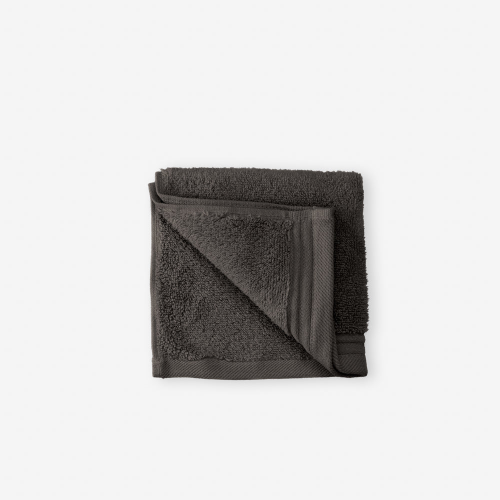 Luxury Egyptian Cotton Zero Twist Towel Steel Grey-Towels