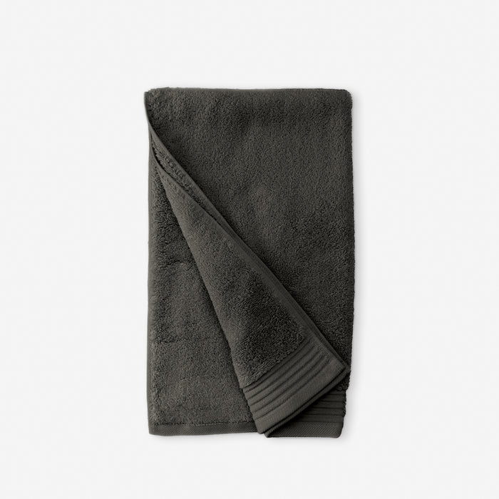 Luxury Egyptian Cotton Zero Twist Towel Steel Grey-Towels