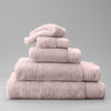 Luxury Egyptian Cotton Zero Twist Towels Petal