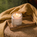 Luxury Scented Jar Candle with lid French Vanilla