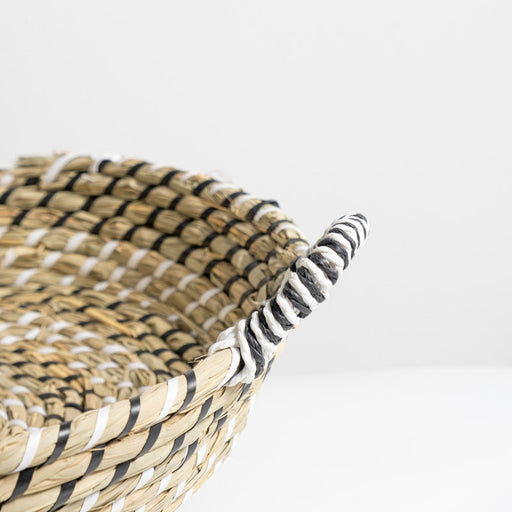 Maize Basket Tray Small - Black/White