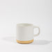 Bottom Rimmed Coffee Mug - White-Mugs