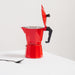 Maxwell Williams Blend Stovetop Espresso Maker - Red-Espresso Maker