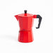 Maxwell Williams Blend Stovetop Espresso Maker - Red-Espresso Maker