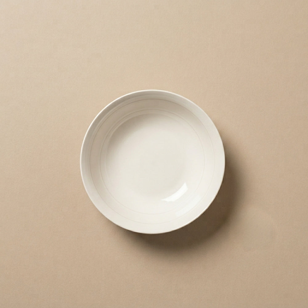 Maxwell Williams European Rim Dinner Set White 12 Piece-Dinner Sets