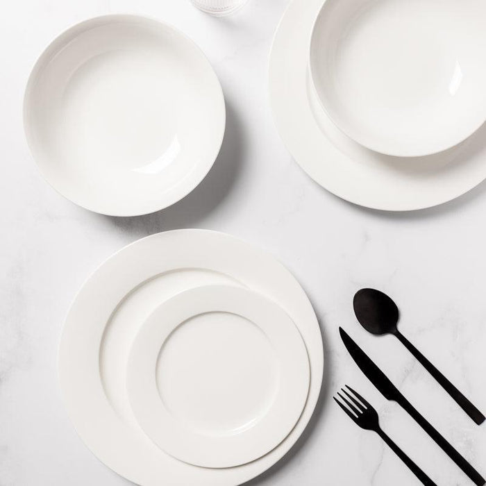 Maxwell Williams European White Rim 18 Piece Dinner Set-Dinner Set