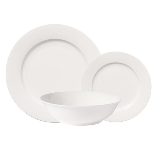 Maxwell Williams European White Rim 18 Piece Dinner Set-Dinner Set