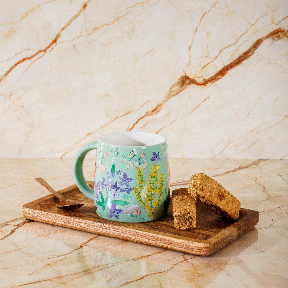 Maxwell & Williams Garland Mug Green-Mugs