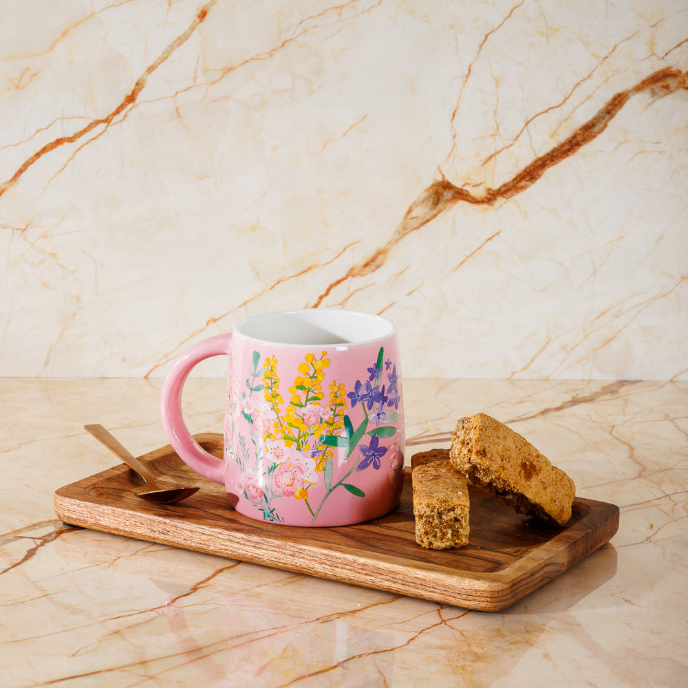 Maxwell & Williams Garland Mug Pink-Mugs