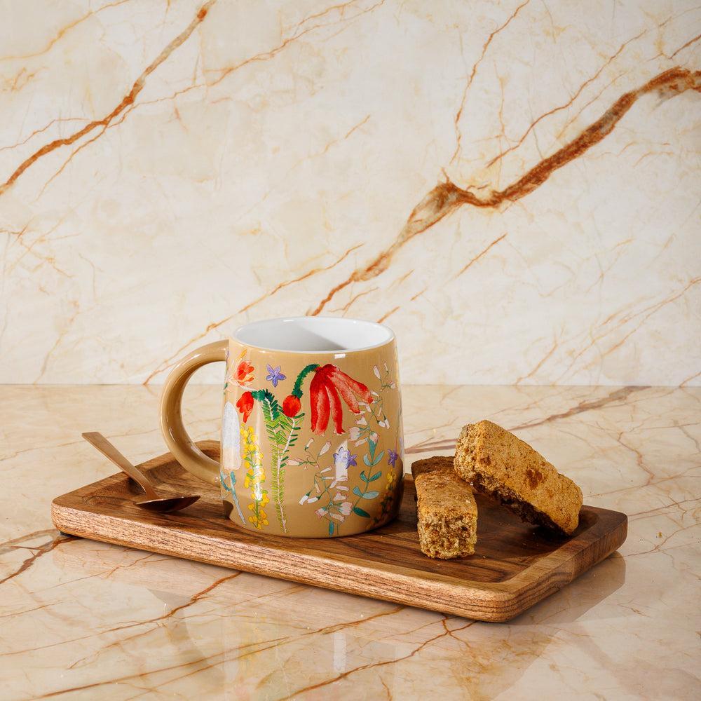 Maxwell & Williams Garland Mug Taupe-Mugs