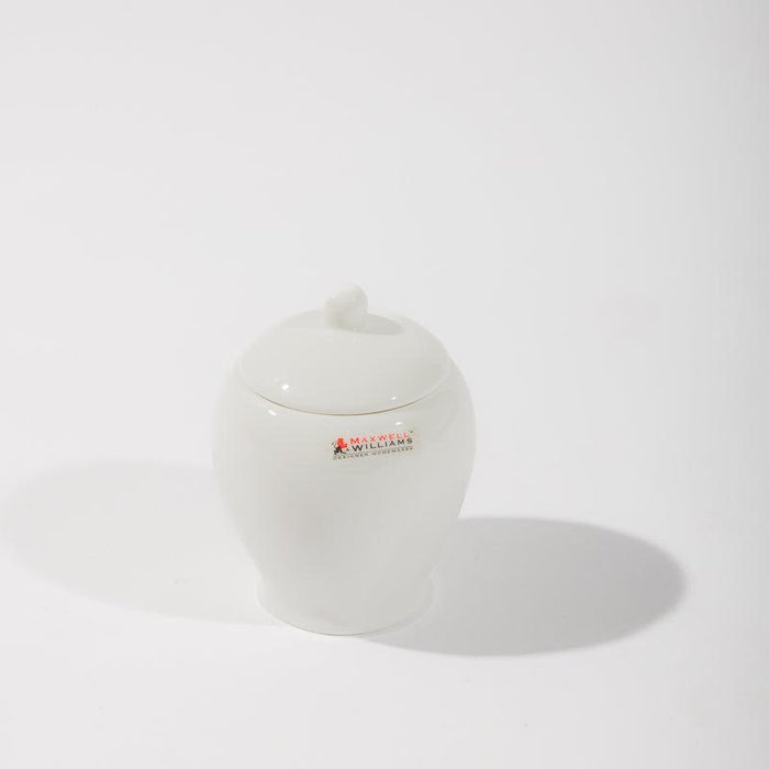 Maxwell Williams Sugar Bowl with Lid - White-Sugar bowl