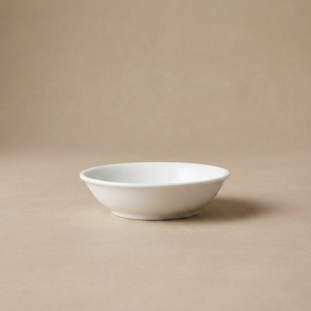 Maxwell Williams White Basics Round Sauce Dish White-Dishes