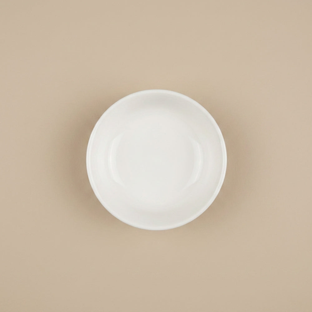 Maxwell Williams White Basics Round Sauce Dish White-Dishes