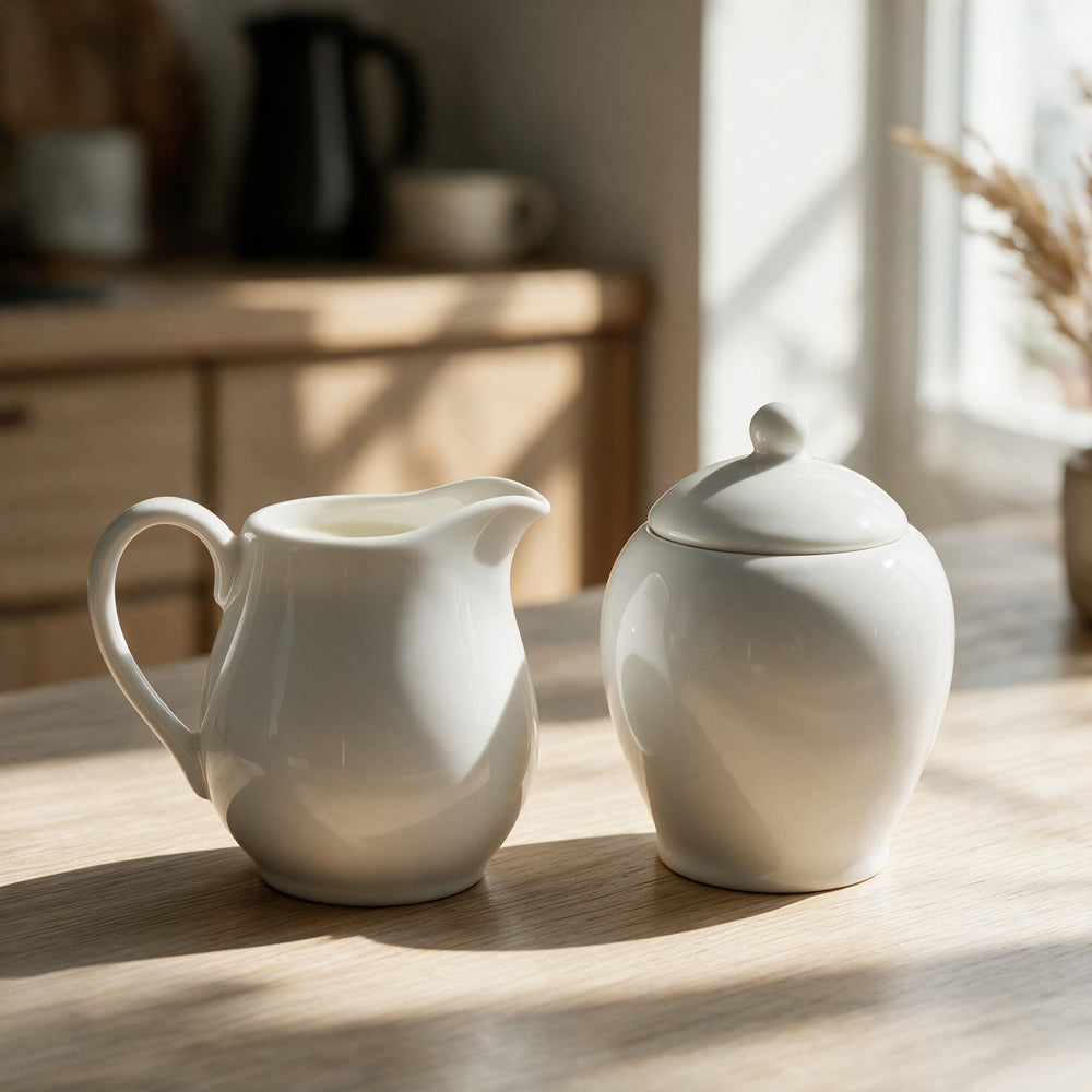 Maxwell & Williams White Basics Sugar and Creamer Set-Coffee & Tea