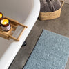 Microfibre Bath Mat Duck Egg (40x60cm)