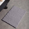 Microfibre Bath Mat Light Grey (40x60cm)