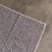 Microfibre Bath Mat - Light Grey