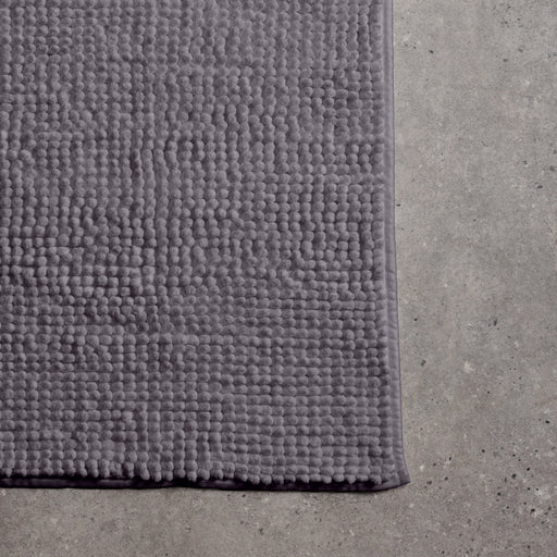 Microfibre Bath Mat - Steel Grey-BATH MAT