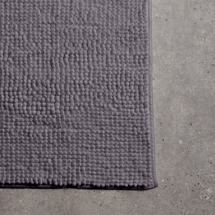 Microfibre Bath Mat - Steel Grey-BATH MAT