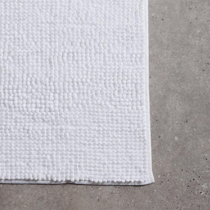 Microfibre Bath Mat - White-BATH MAT