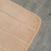 Two Piece Milan Memory Foam Mat - Beige