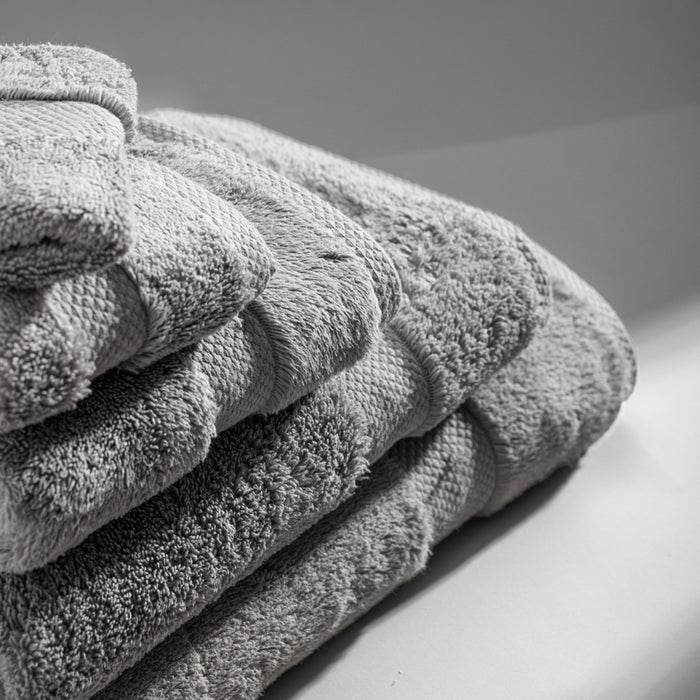 Monaco Signature Towel Collection Mid Grey-Towels