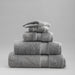 Monaco Signature Towel Collection Mid Grey-Towels