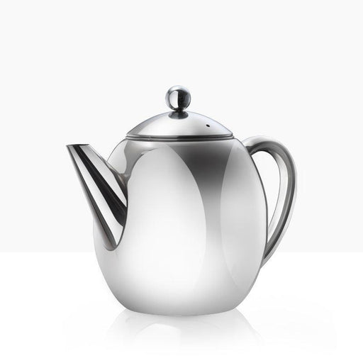 Moretti CafÃ© Teapot - Stainless Steel Oval