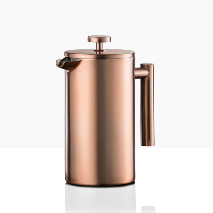 Moretti Café Coffee Plunger - Rose Gold