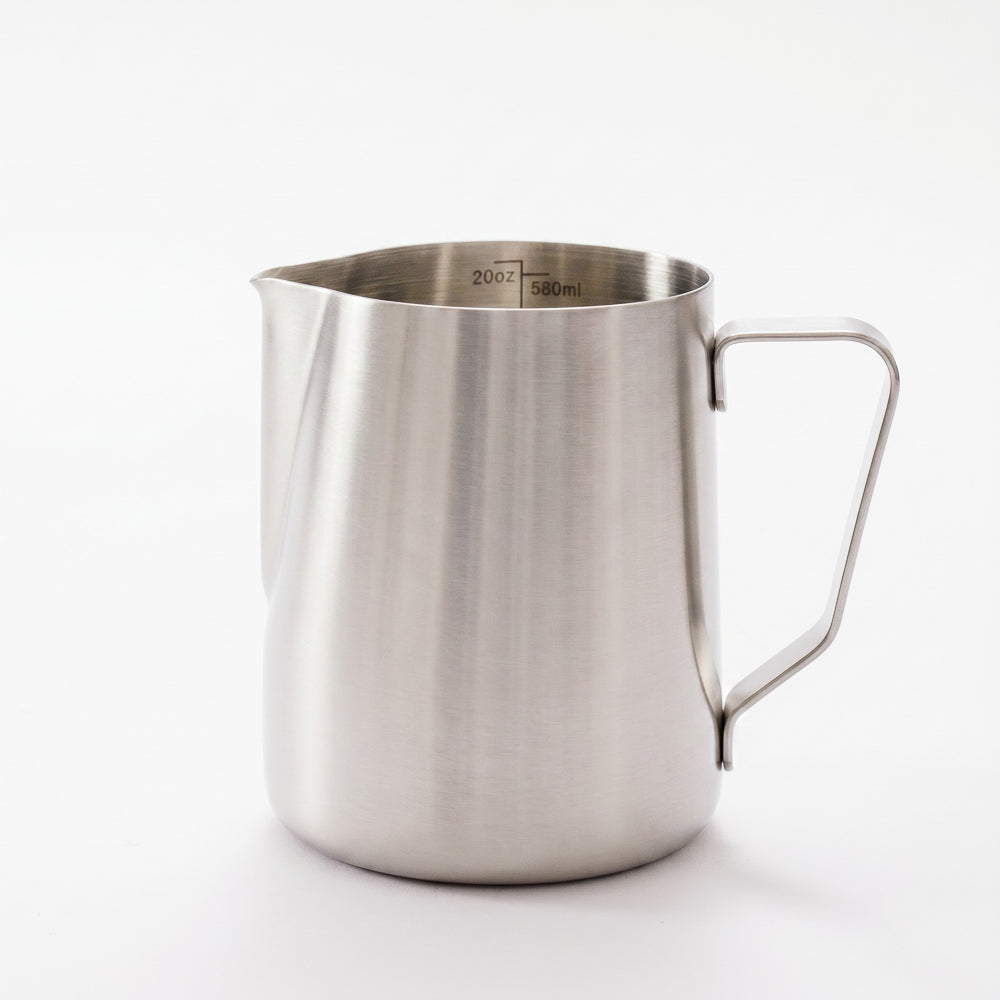 Moretti Café Milk Jug Stainless Steel Silver-Coffee