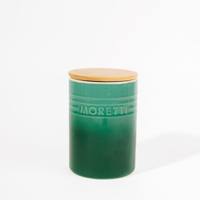 Moretti Casa - Canister With lid - Moss-Cannister