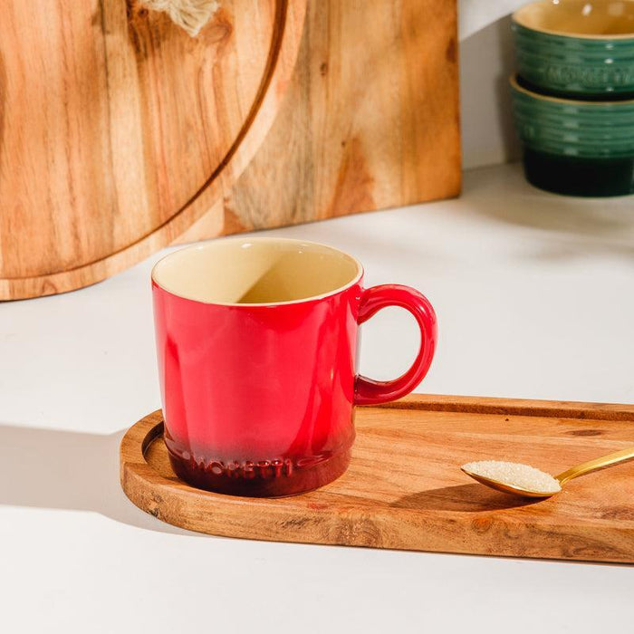 Moretti Casa Contemporary Stoneware Mugs - Set of 6-Mugs