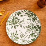 Moretti Casa Flora Dinner Plate Green