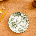 Moretti Casa Flora Side Plate Green