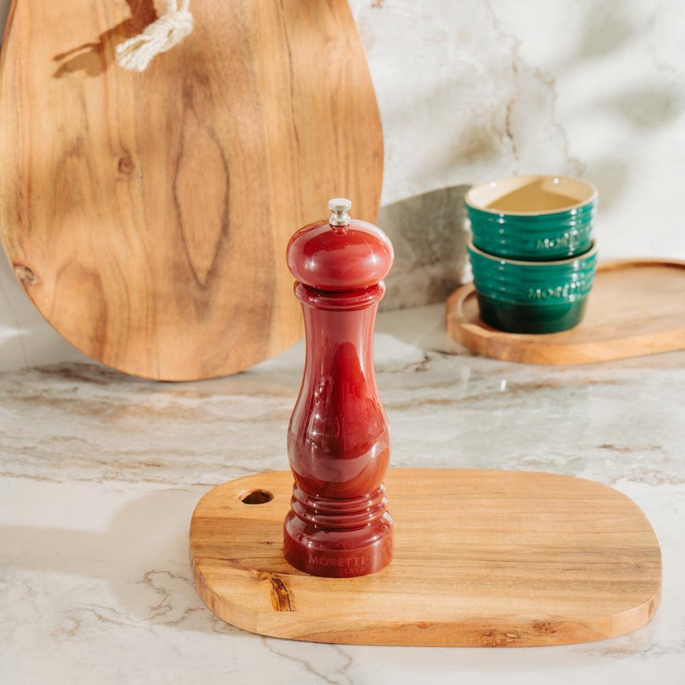 Moretti Casa Salt or Pepper Grinder Merlot – Whitehouse & Continental Linen