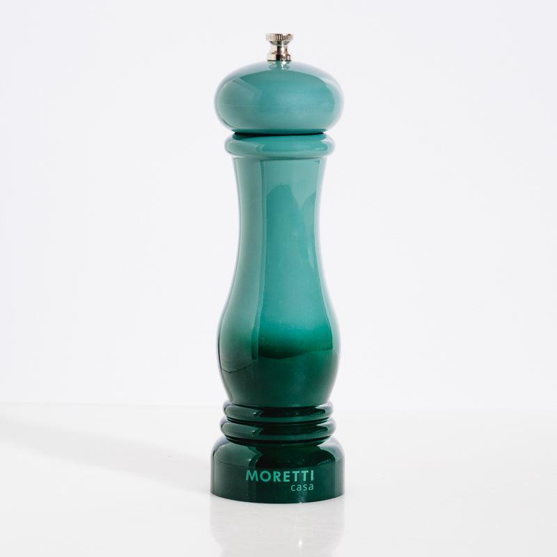 Moretti Casa Stoneware Salt & Pepper Grinder Moss-Grinder