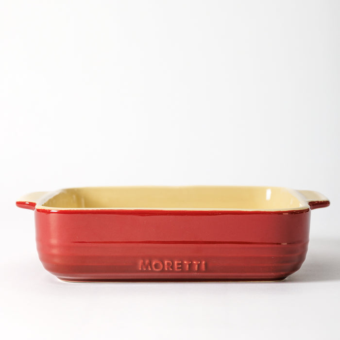 Moretti Casa Stoneware Baker Dish Merlot-Dishes