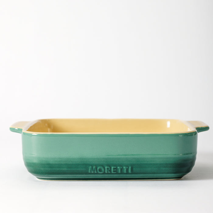 Moretti Casa Stoneware Baker Dish Moss-Dishes