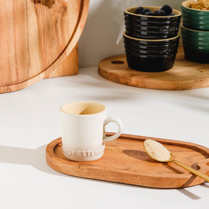 Moretti Casa Stoneware Espresso Mug Brulee-Mug